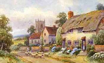 Poughill Watercolour